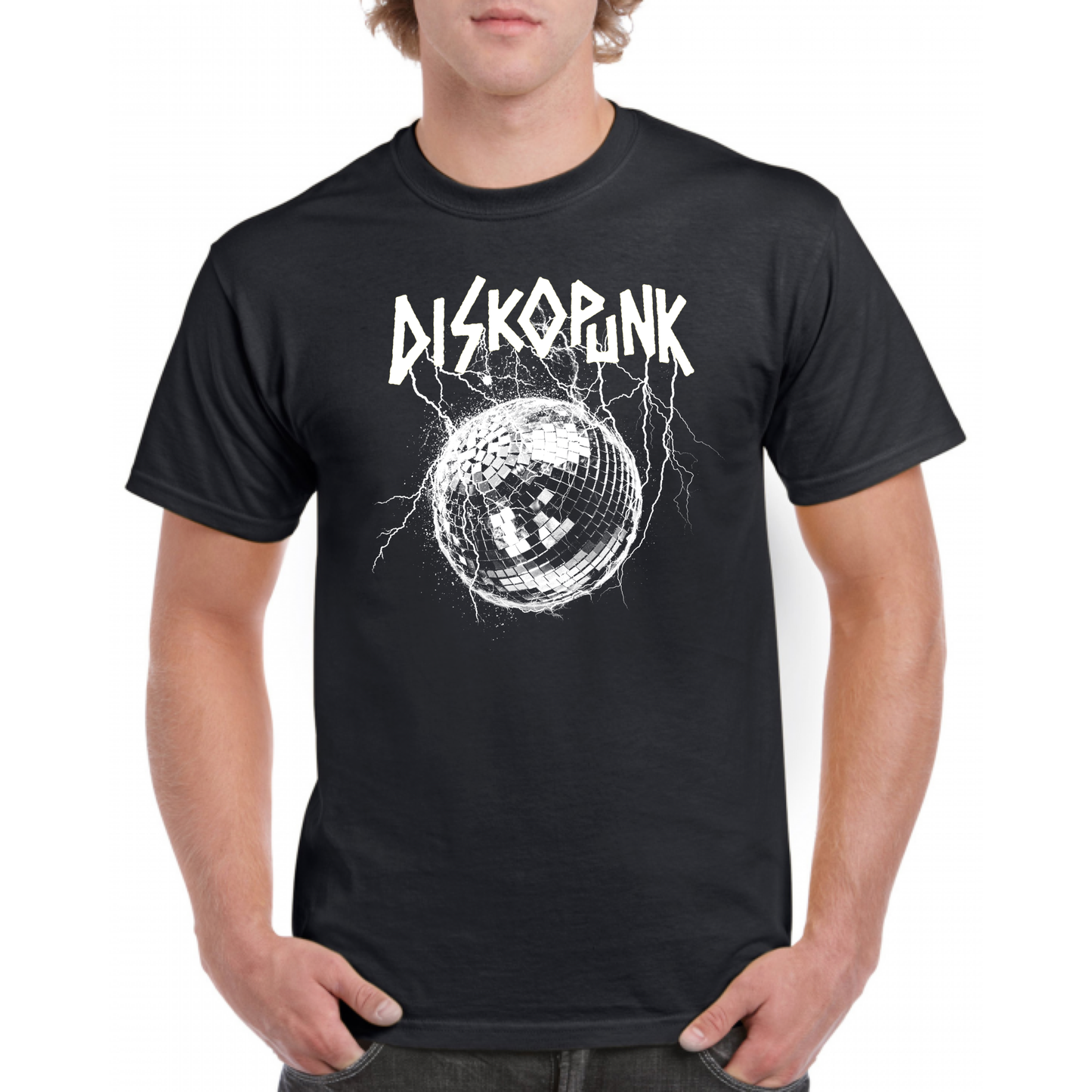 Diskopunk Black T-shirt